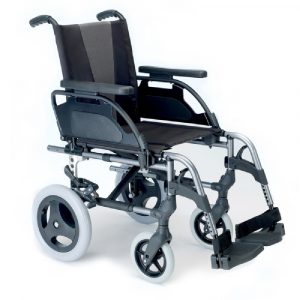 Breezy Style Alüminyum Manuel Tekerlekli Sandalye (12" Arka Tekerlekler)