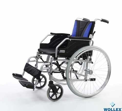 Wollex W217 Aluminyum Hafif Manuel Tekerlekli Sandalye Tekerlekli Sandalye Wollex W217 2447 35 O